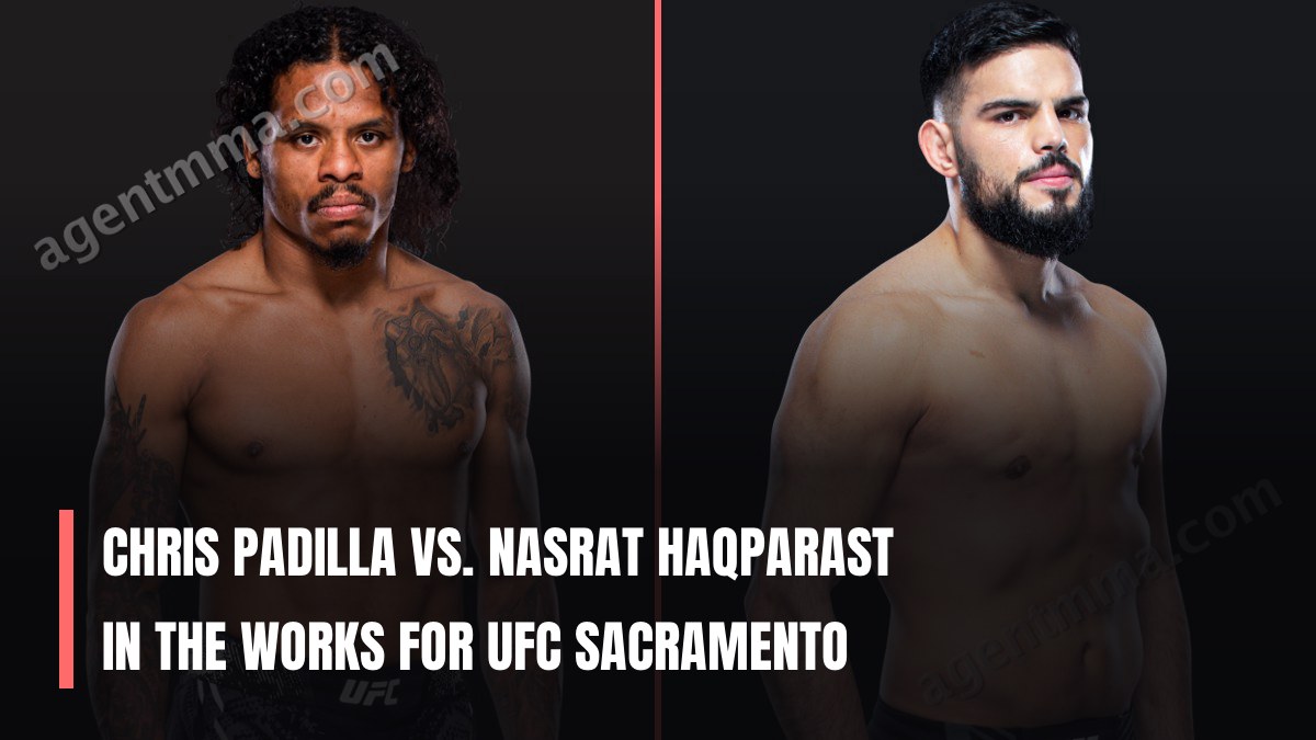 Chris Padilla vs. Nasrat Haqparast en preparación para UFC Sacramento