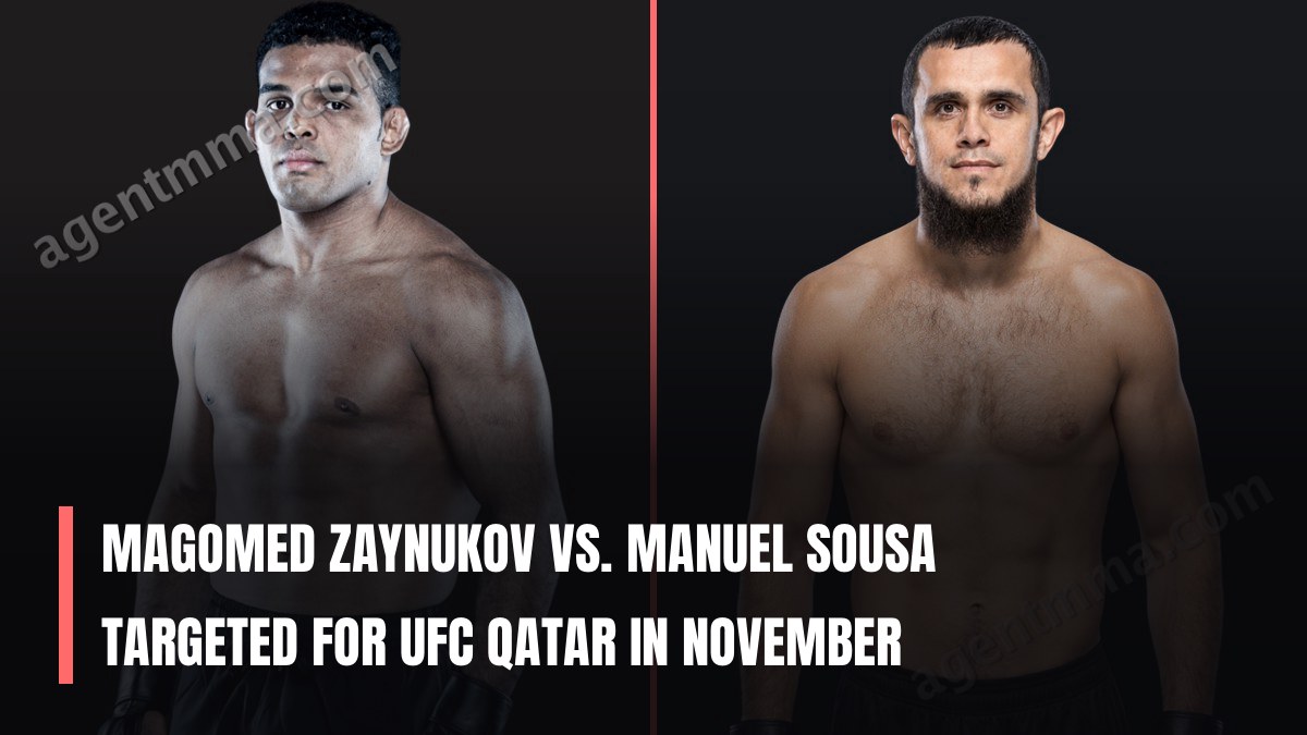 Magomed Zaynukov vs. Manuel Sousa Targeted for UFC Qatar in November