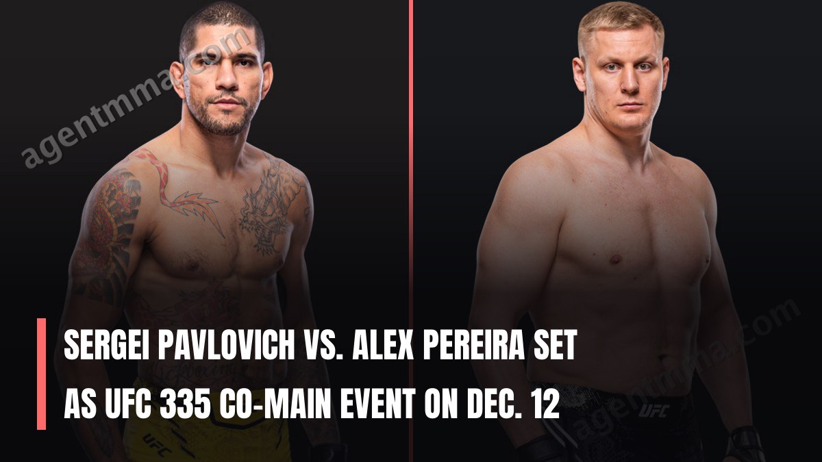 Sergei Pavlovich vs. Alex Pereira set as UFC 335 co-main event on Dec. 12