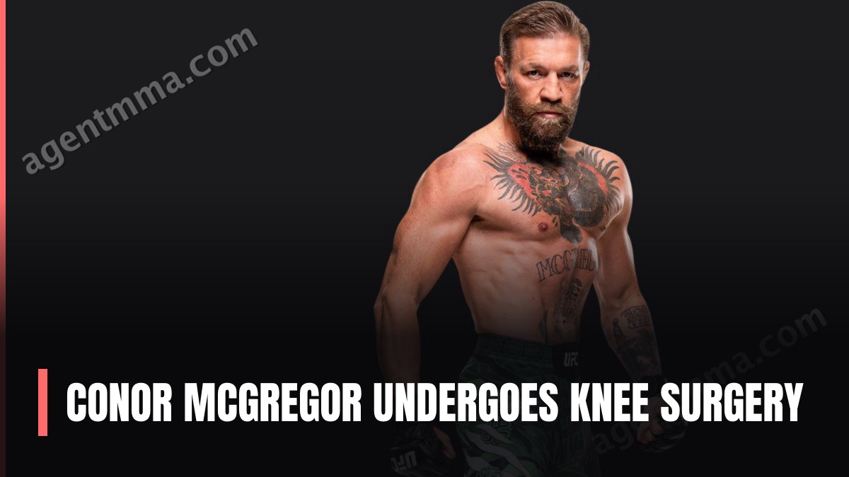 Conor McGregor Undergoes Knee Surgery