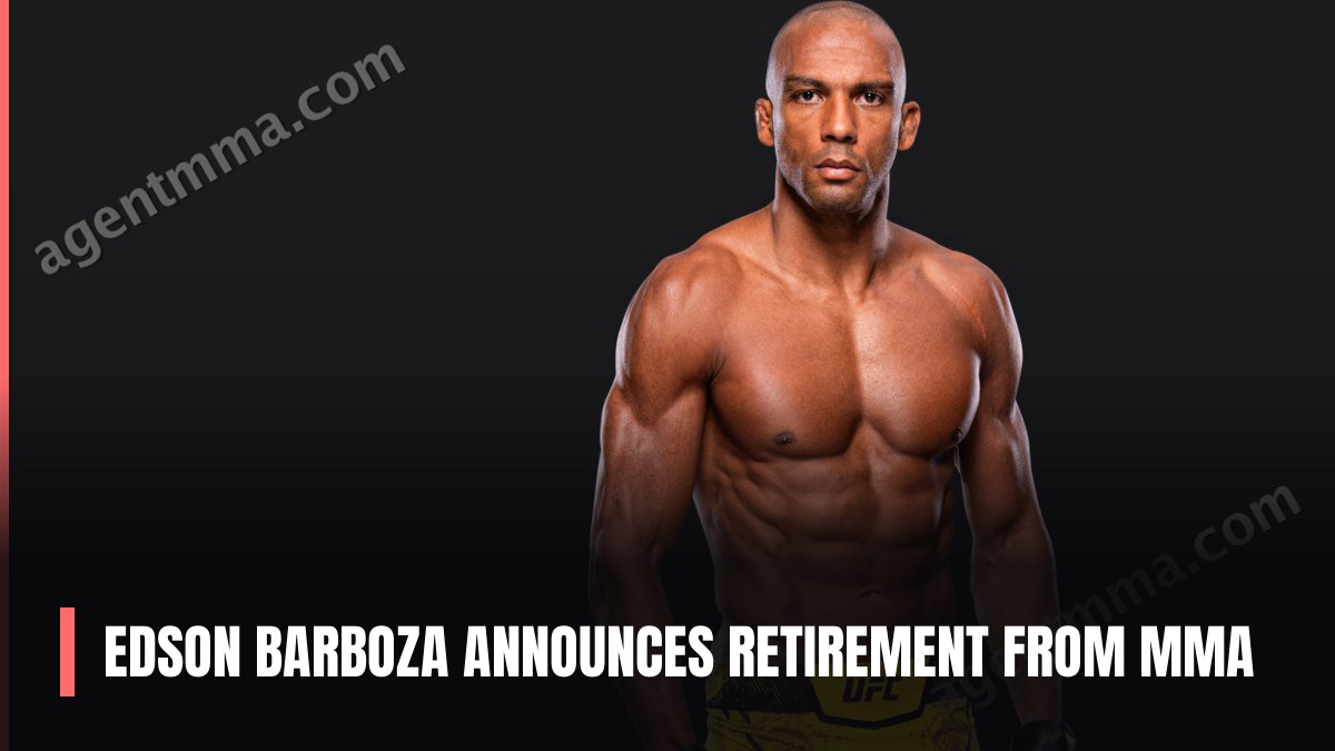 Edson Barboza Anuncia Aposentadoria do MMA