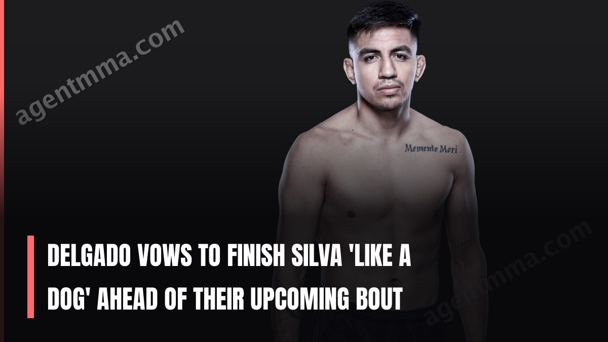 Delgado promete finalizar Silva 'como um cachorro' antes do próximo combate