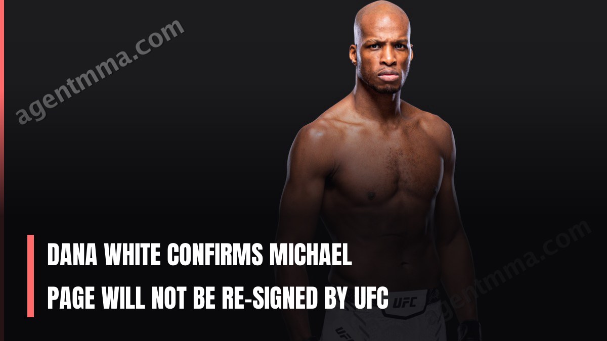Dana White confirme que Michael Page ne sera pas réengagé par l'UFC