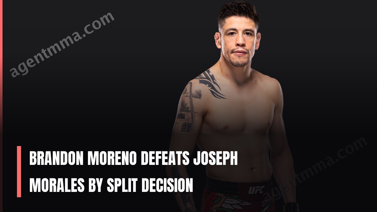 Brandon Moreno derrota Joseph Morales por decisão dividida