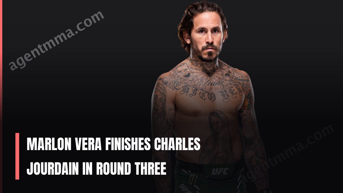 Marlon Vera Finishes Charles Jourdain in Round Three