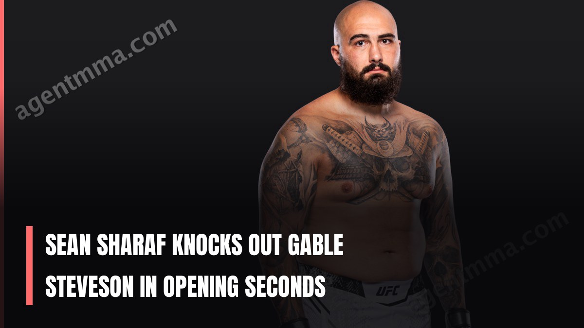 Sean Sharaf Met Gable Steveson K.O. en quelques secondes
