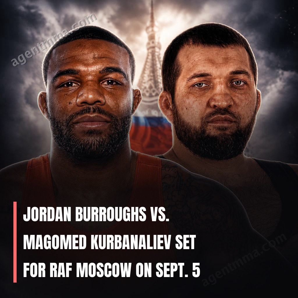 Jordan Burroughs vs. Magomed Kurbanaliev Set for RAF Moscow on Sept. 5
