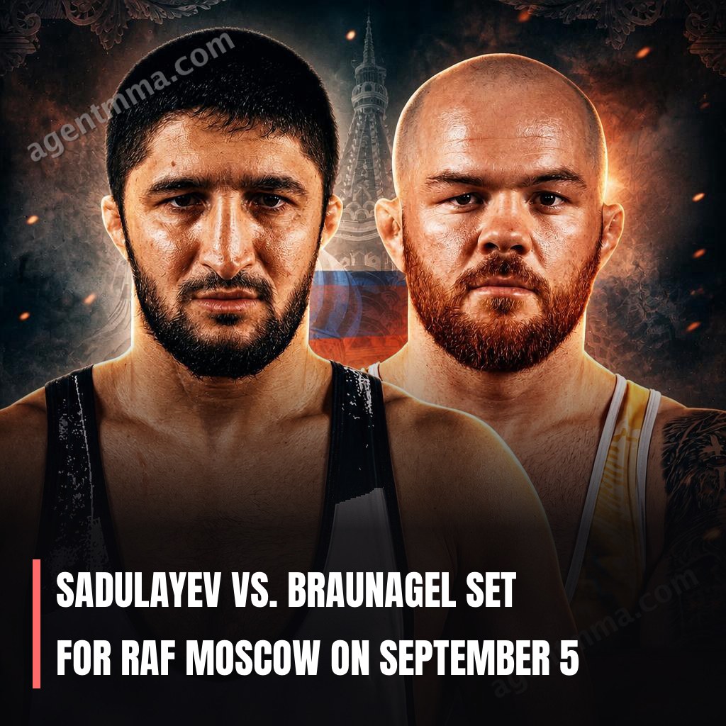 Sadulayev vs. Braunagel Set for RAF Moscow on September 5