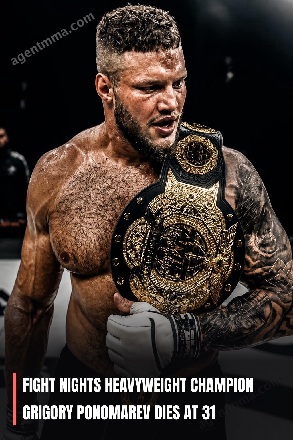 Antigo Campeão Peso-Pesado do Fight Nights Grigory Ponomarev Morre aos 31