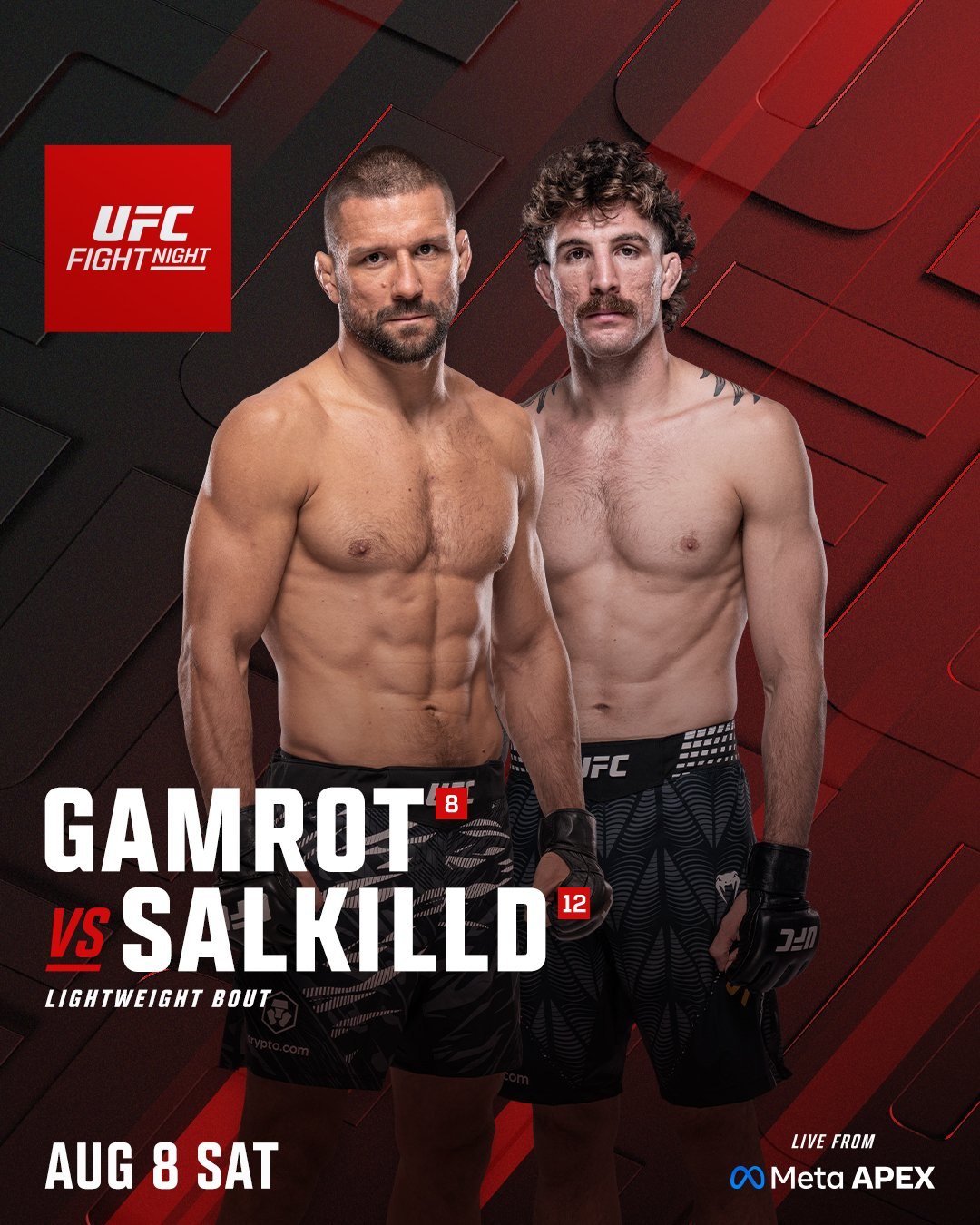 Mateusz Gamrot vs. Quillan Salkilld Confirmado para UFC Vegas 120 em 8 de Agosto