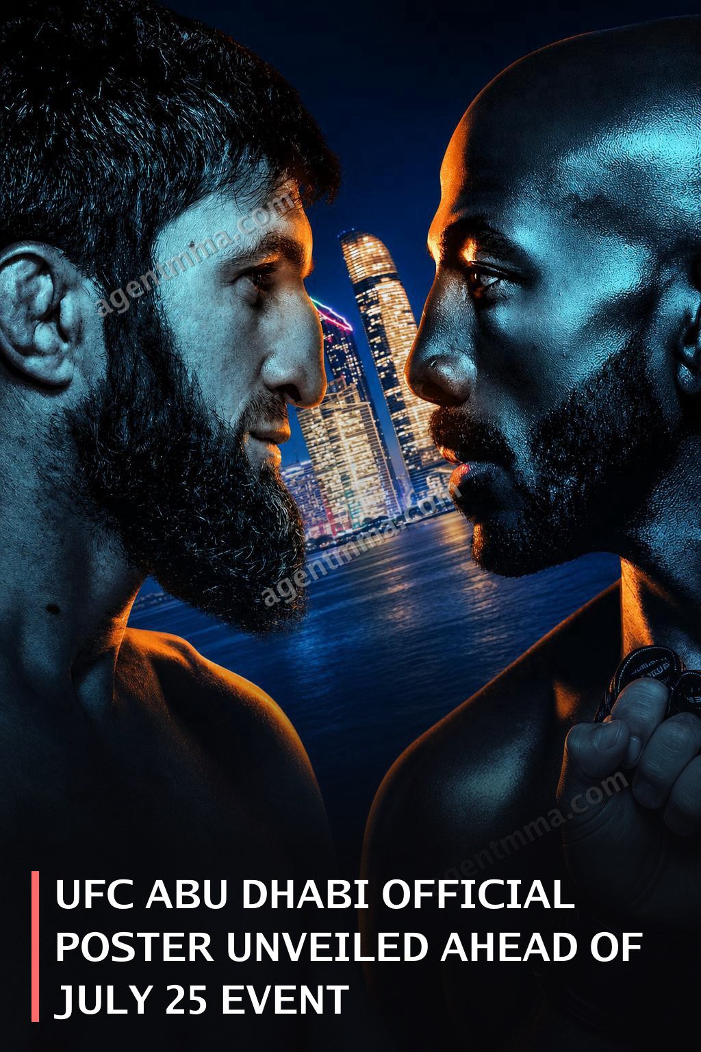 UFC Abu Dhabi official poster unveiled ahead of July 25 event