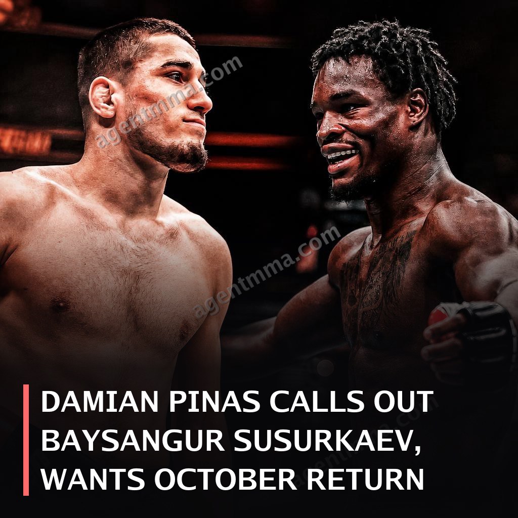 Damian Pinas reta a Baysangur Susurkaev, quiere regresar en octubre