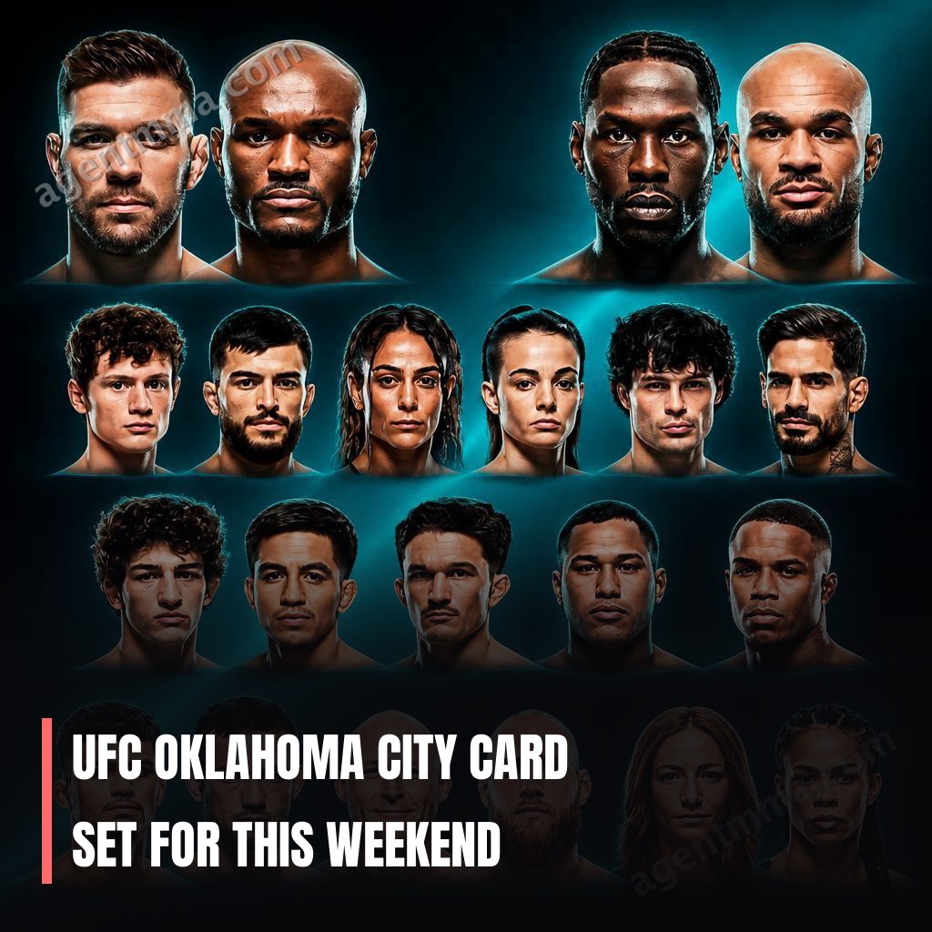 UFC Oklahoma City Card Set for This Weekend