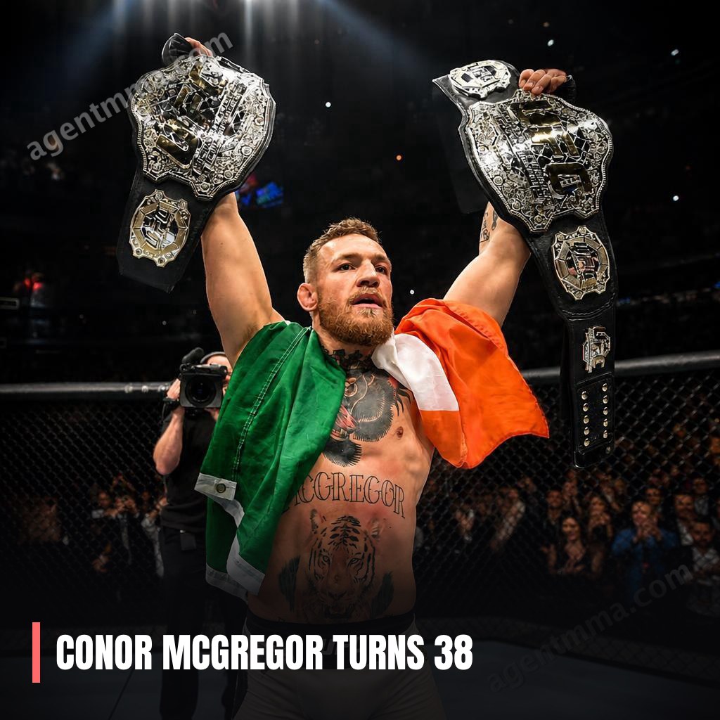 Conor McGregor Turns 38