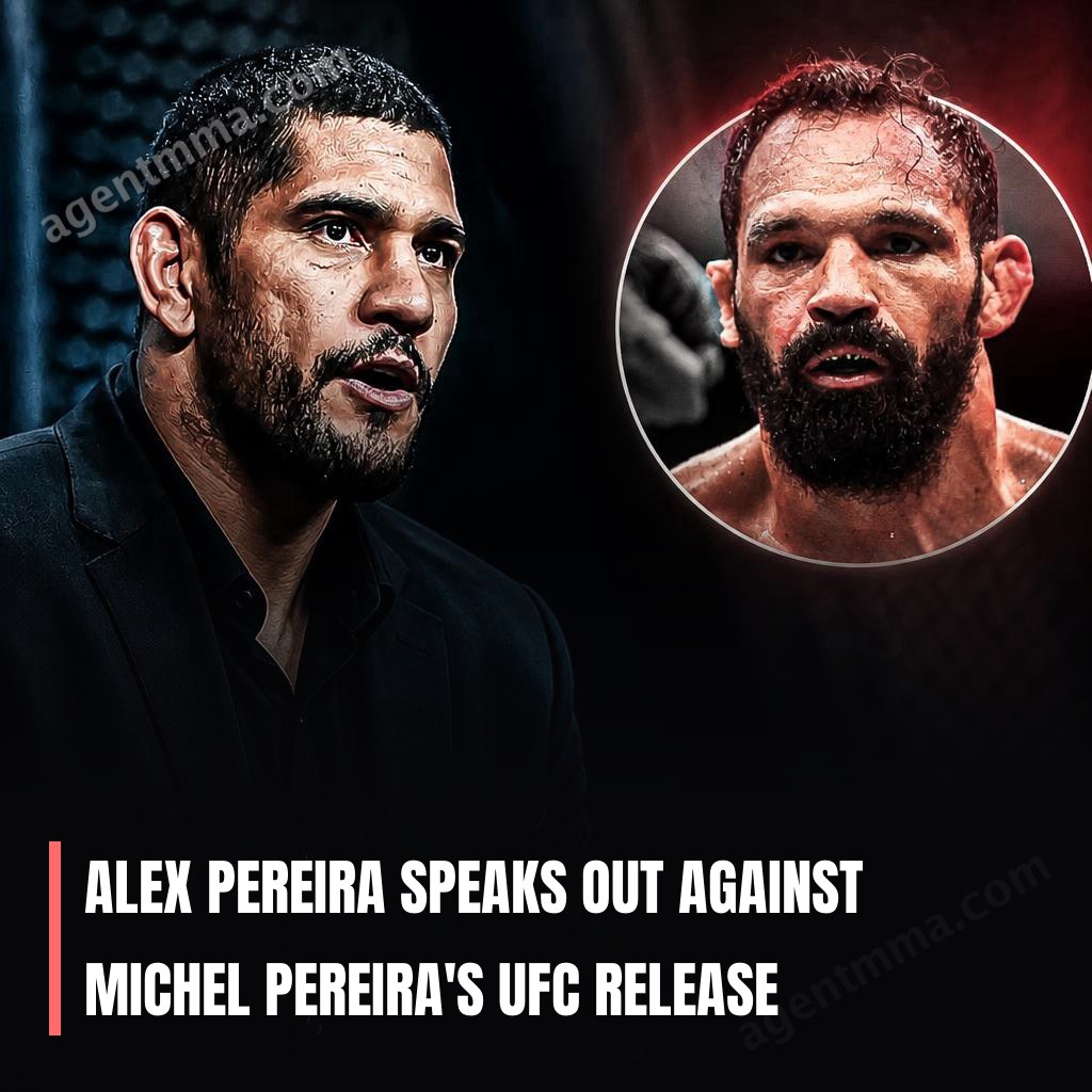 Alex Pereira Se Manifesta Contra Dispensa de Michel Pereira do UFC