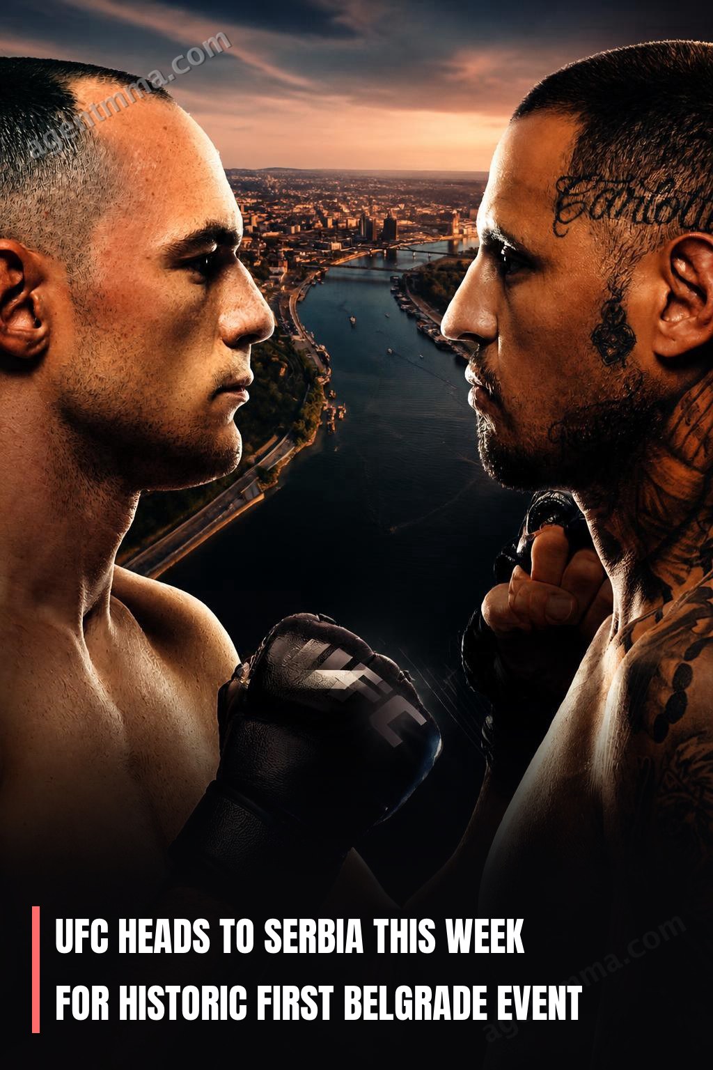 UFC se dirige à Sérvia esta semana para o histórico primeiro evento em Belgrado