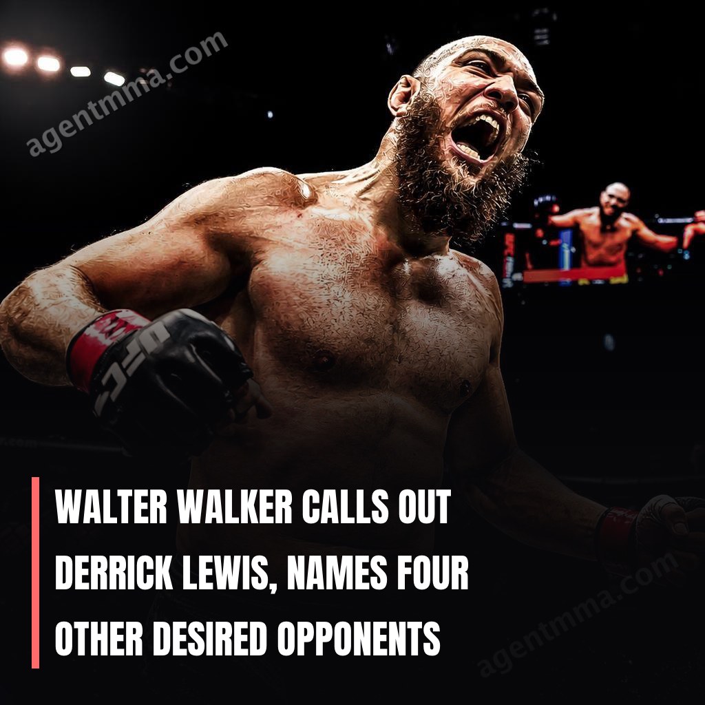 Walter Walker Calls Out Derrick Lewis, Names Four Other Desired Opponents
