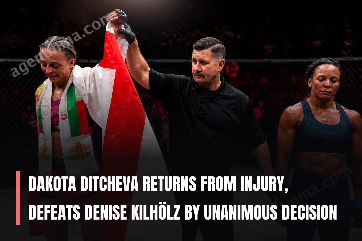 Dakota Ditcheva Returns from Injury, Defeats Denise Kilhölz by Unanimous Decision