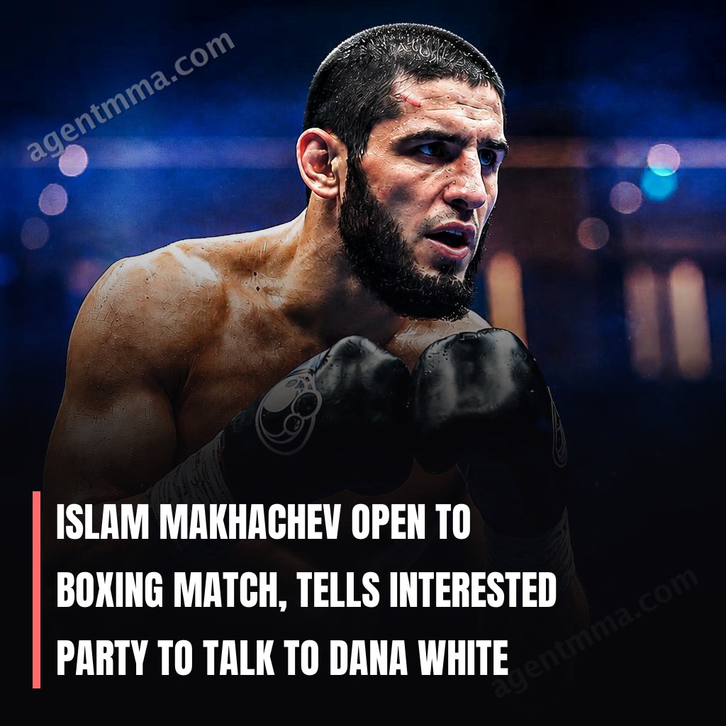 Islam Makhachev Open to Boxing Match, Tells Interested Party to Talk to Dana White
