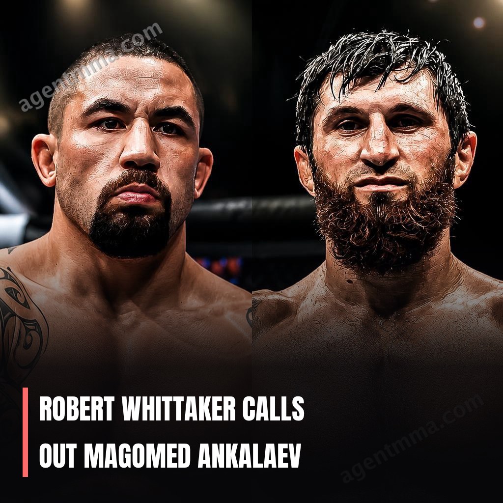 Robert Whittaker Calls Out Magomed Ankalaev