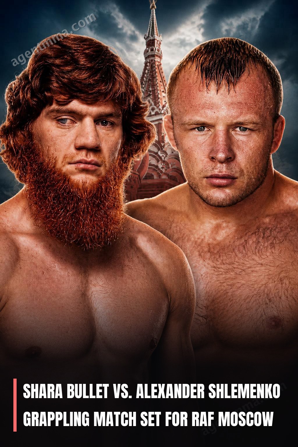 Shara Bullet vs. Alexander Shlemenko Grappling Match Set for RAF Moscow