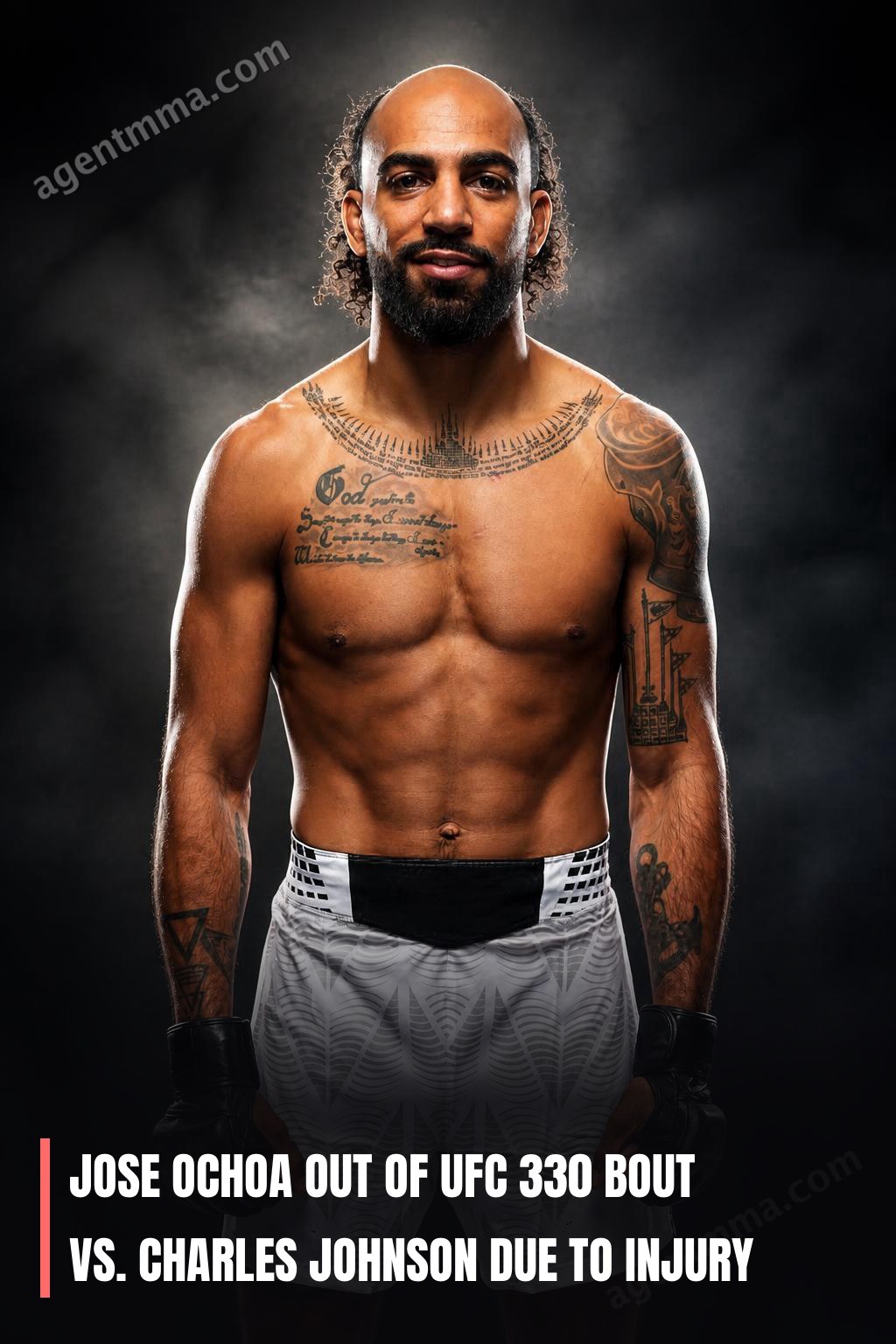 Jose Ochoa Out of UFC 330 Bout vs. Charles Johnson Due to Injury
