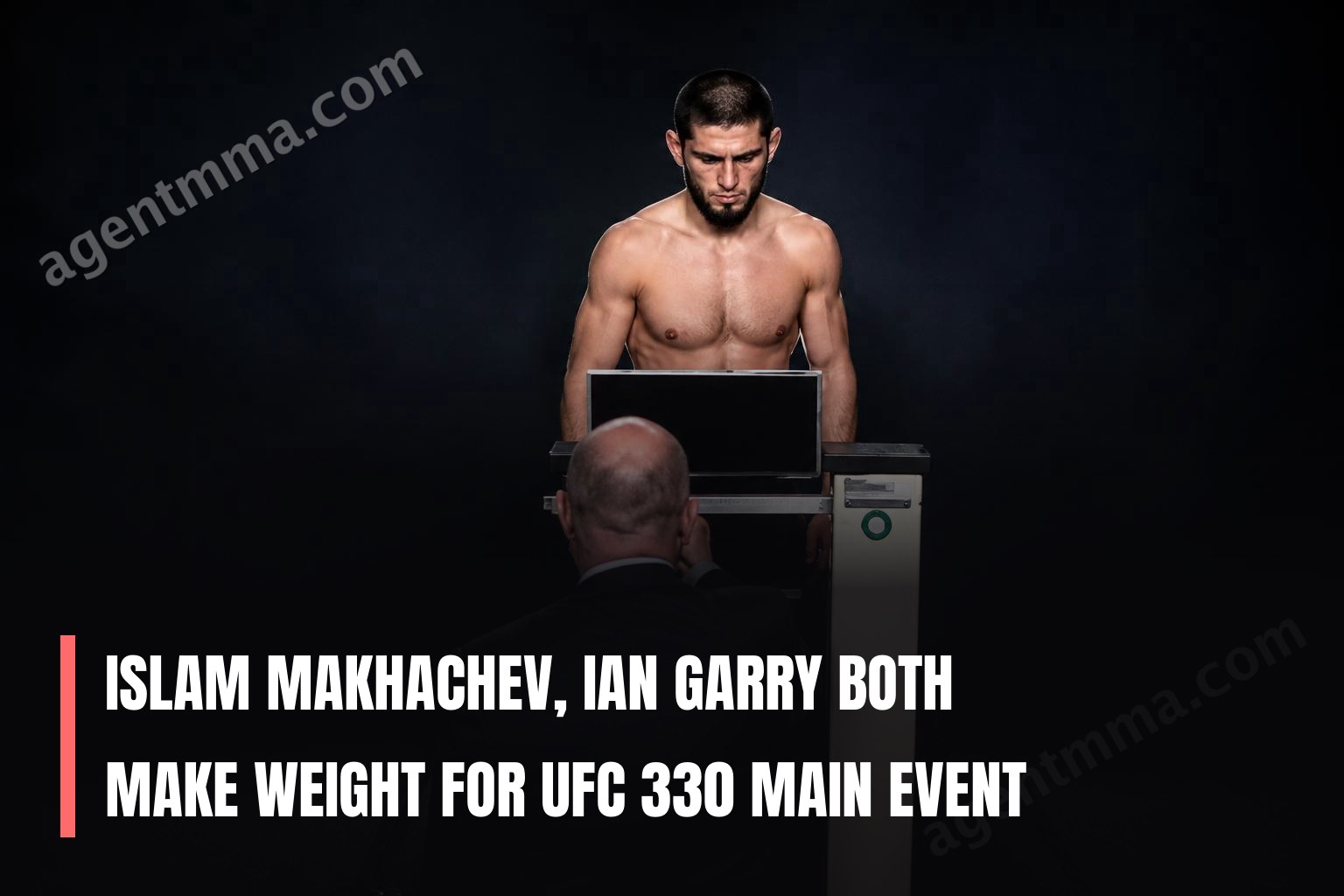 Islam Makhachev, Ian Garry Both Make Weight for UFC 330 Main Event