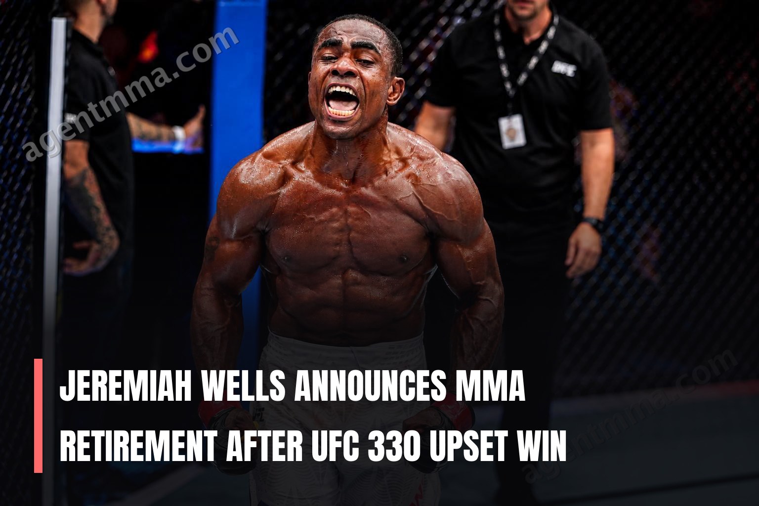 Jeremiah Wells Announces MMA Retirement After UFC 330 Upset Win