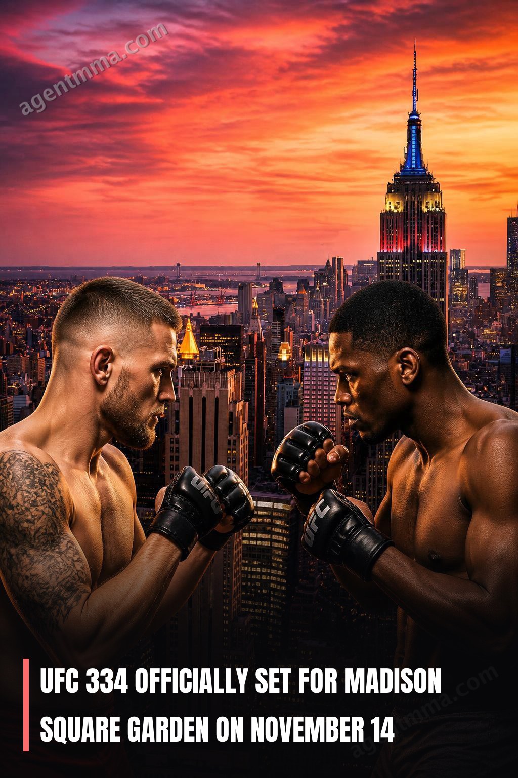 UFC 334 programado para MSG el 14 de noviembre, UFC 335 se dirigirá a T-Mobile Arena el 12 de diciembre