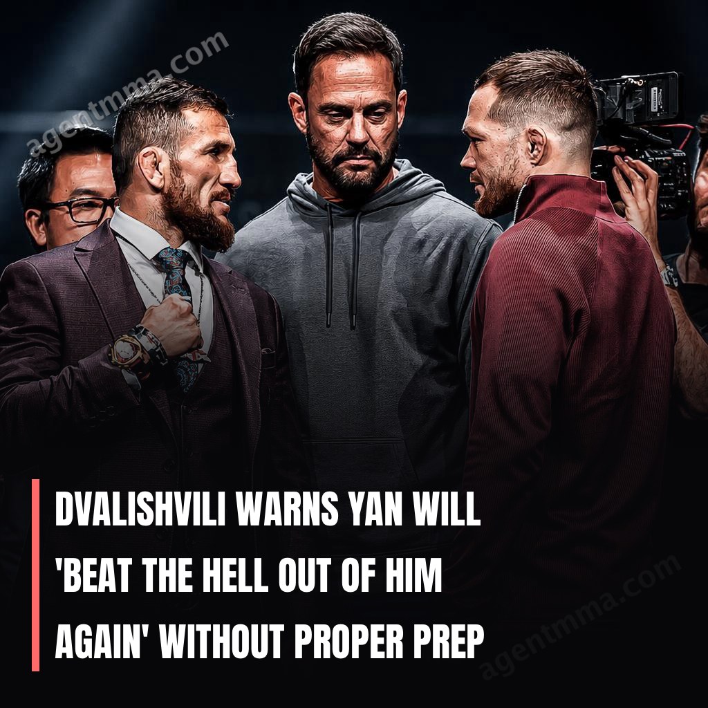 Dvalishvili warns Yan will 'beat the hell out of him again' without proper prep