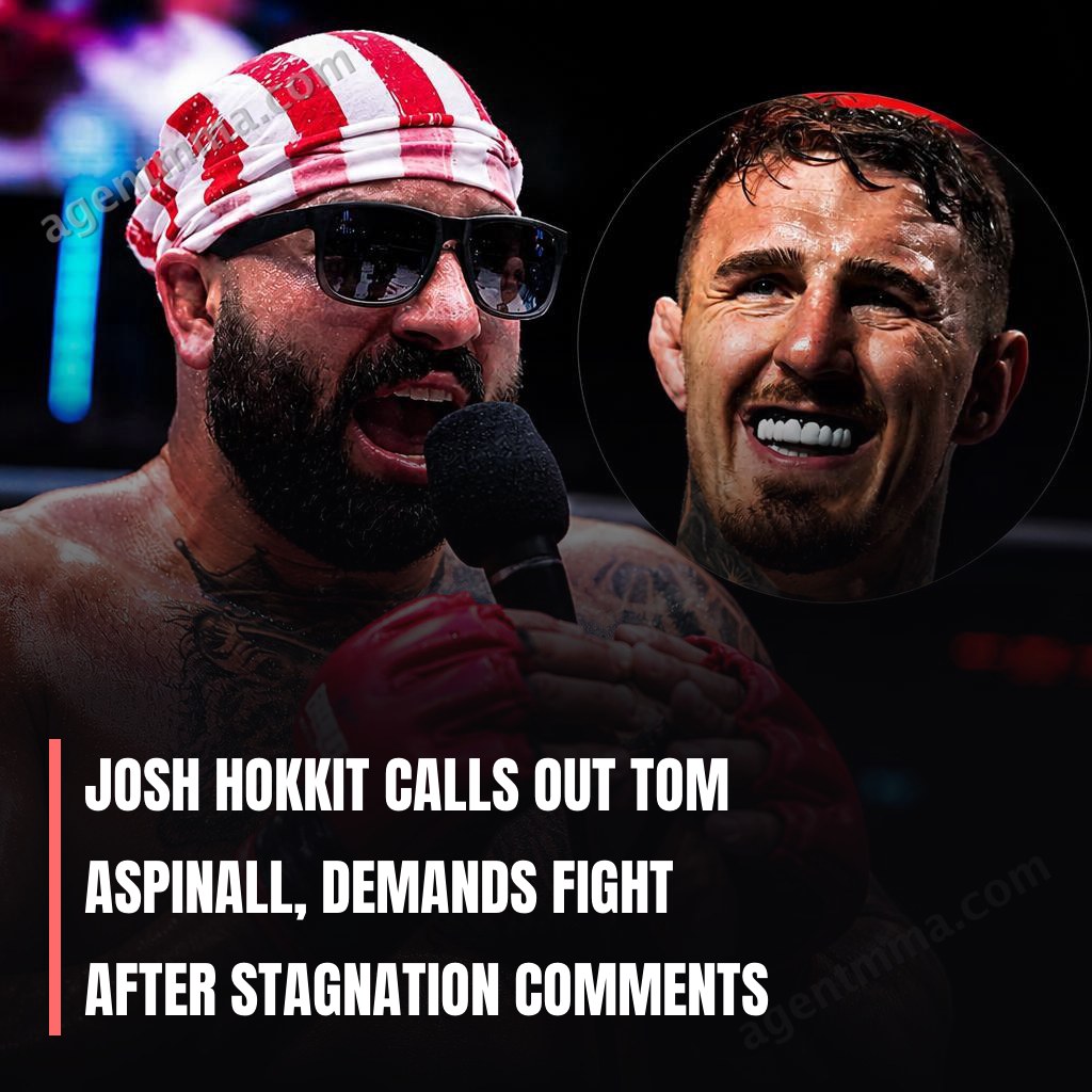 Josh Hokkit Desafia Tom Aspinall, Exige Luta Após Comentários Sobre Estagnação