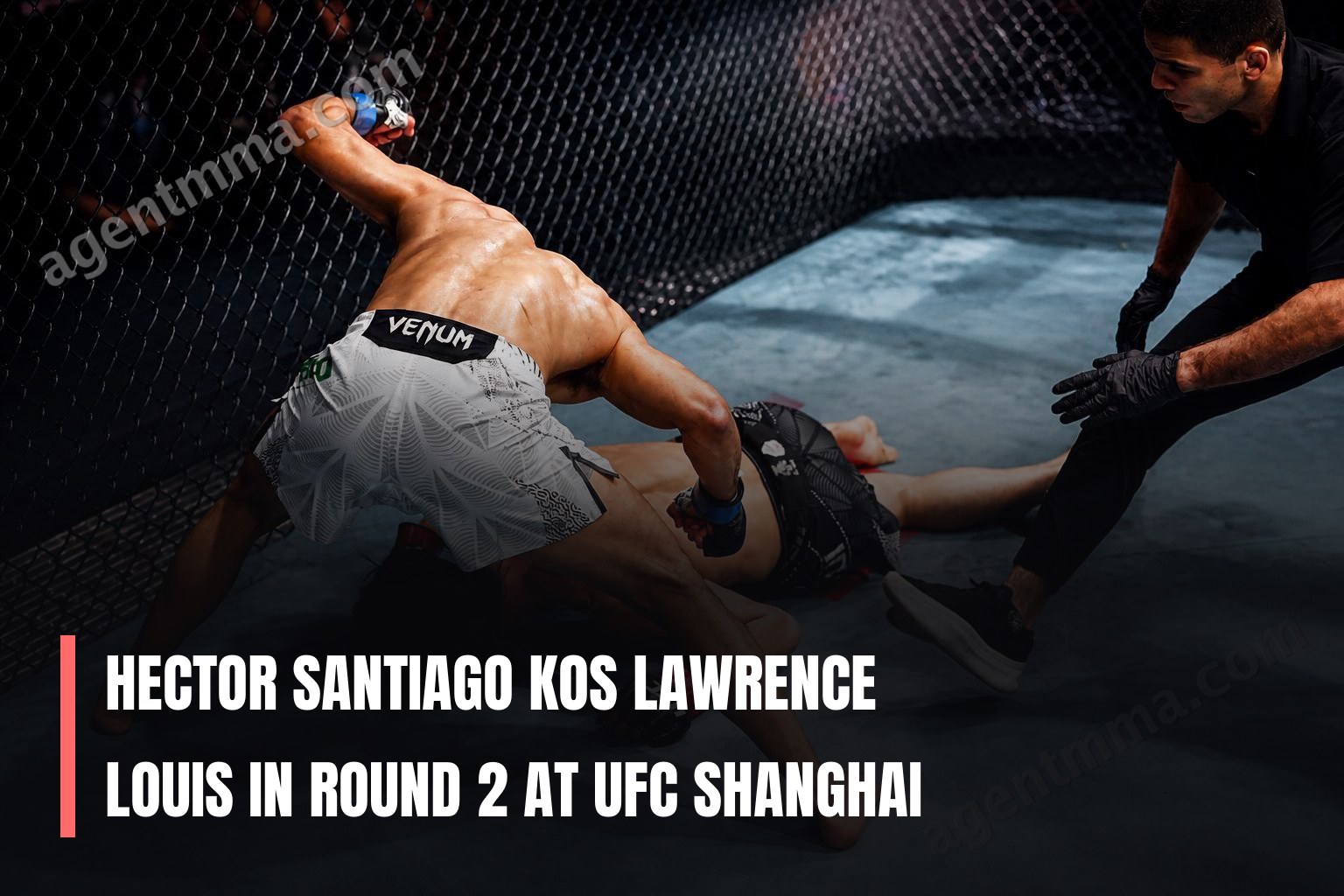 Hector Santiago KOs Lawrence Louis in Round 2 at UFC Shanghai