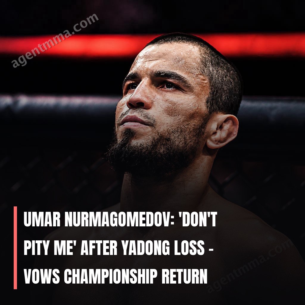Umar Nurmagomedov : « Ne me plaignez pas » après sa défaite face à Yadong — jure un retour au titre