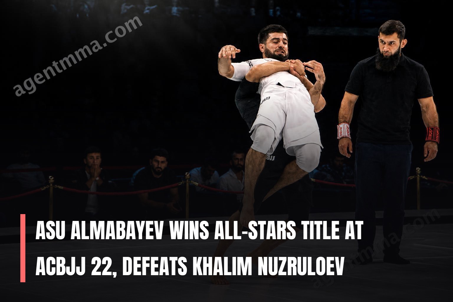 Asu Almabayev remporte le titre All-Stars à ACBJJ 22, défait Khalim Nuzruloev