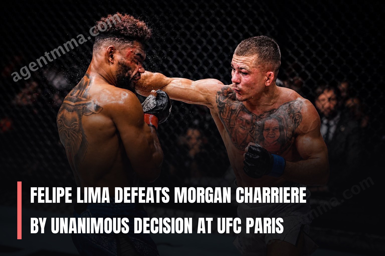 Felipe Lima Derrota Morgan Charriere por Decisão Unânime no UFC Paris
