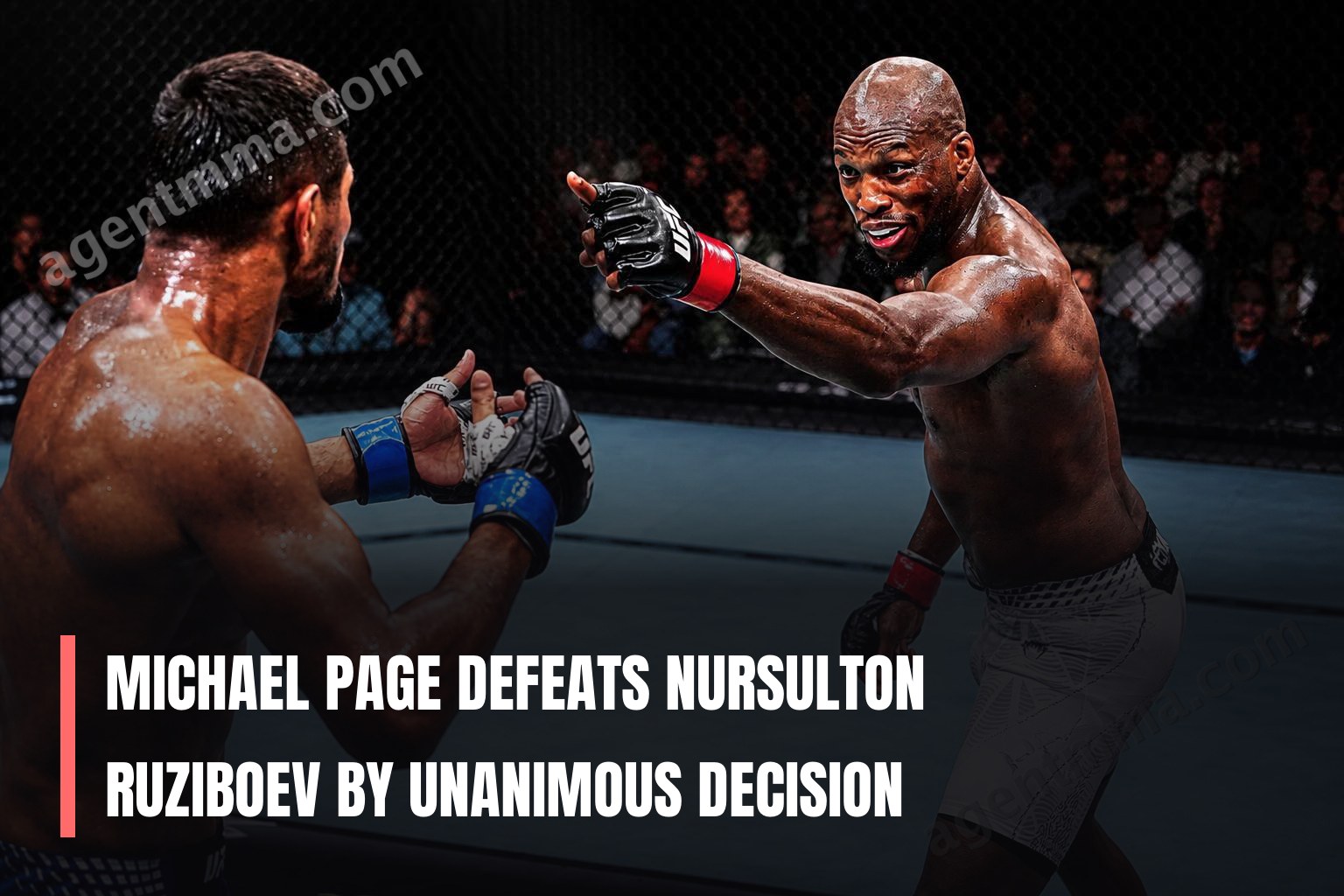 Michael Page Defeats Nursulton Ruziboev by Unanimous Decision