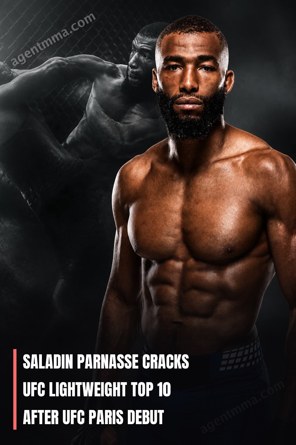 Saladin Parnasse cracks UFC lightweight top 10 after UFC Paris debut