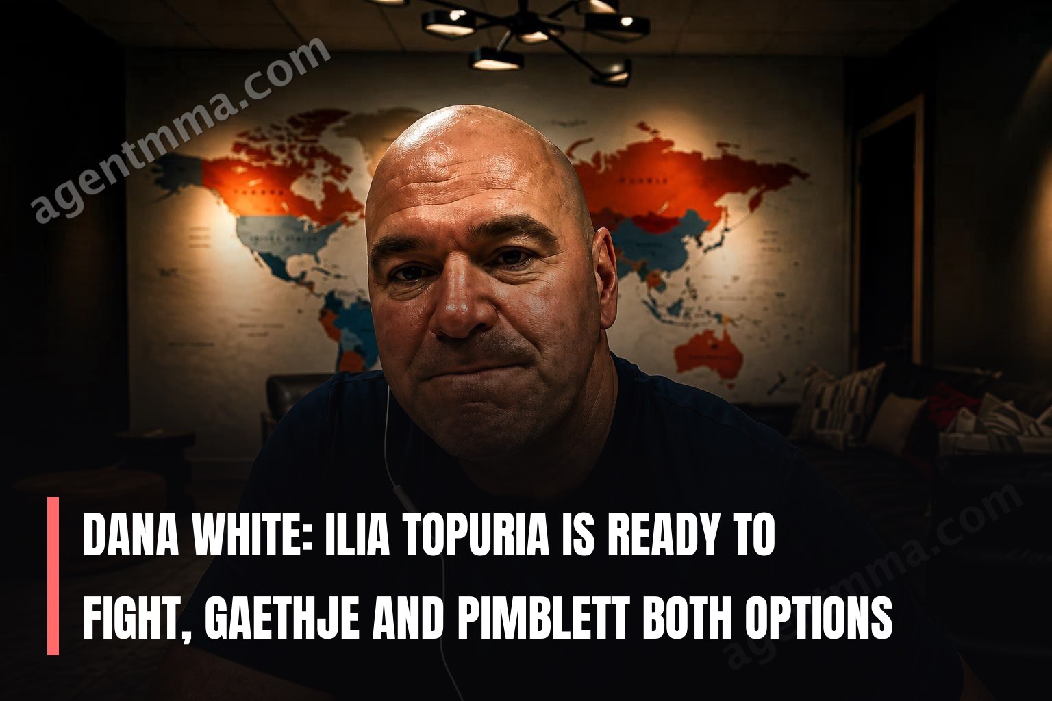Dana White: Ilia Topuria is ready to fight, Gaethje and Pimblett both options