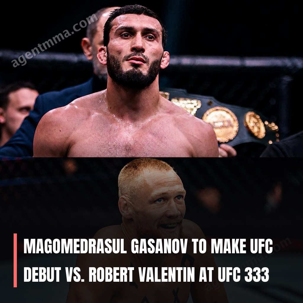 Magomedrasul Gasanov to Make UFC Debut vs. Robert Valentin at UFC 333