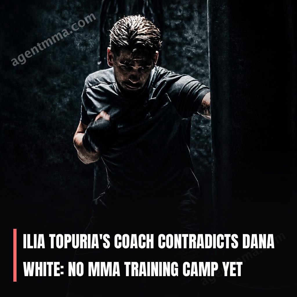 Ilia Topuria's coach contradicts Dana White: No MMA training camp yet