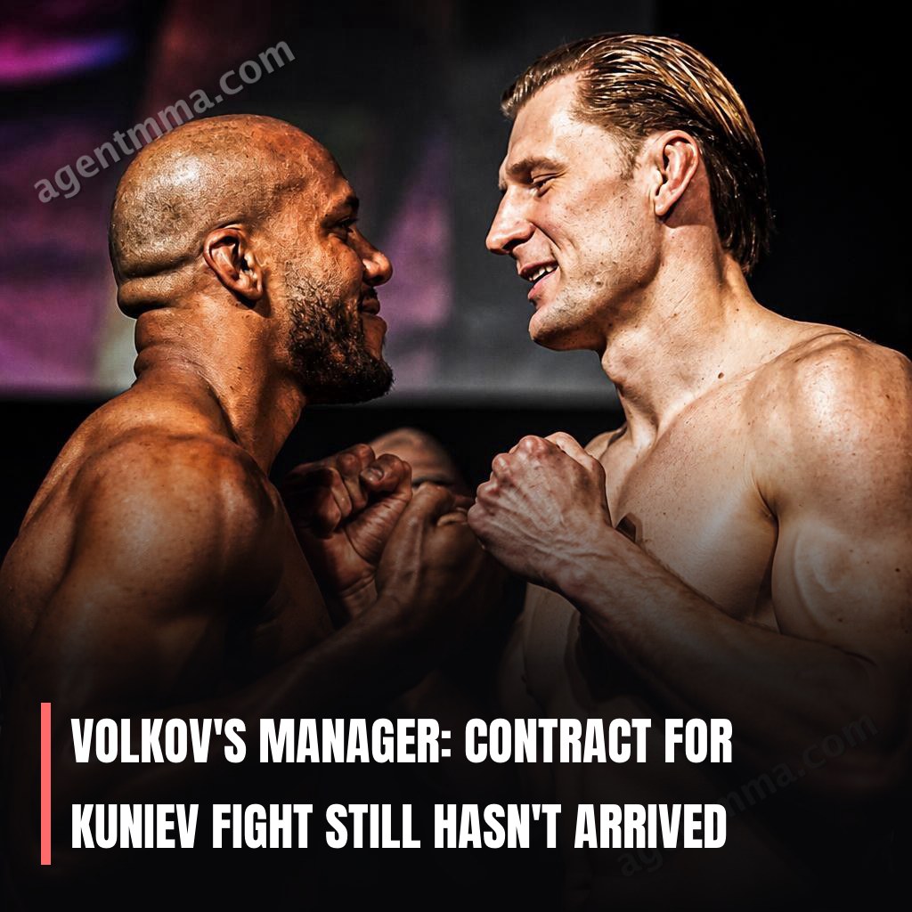 Volkov's Manager: Contract for Kuniev Fight Still Hasn't Arrived