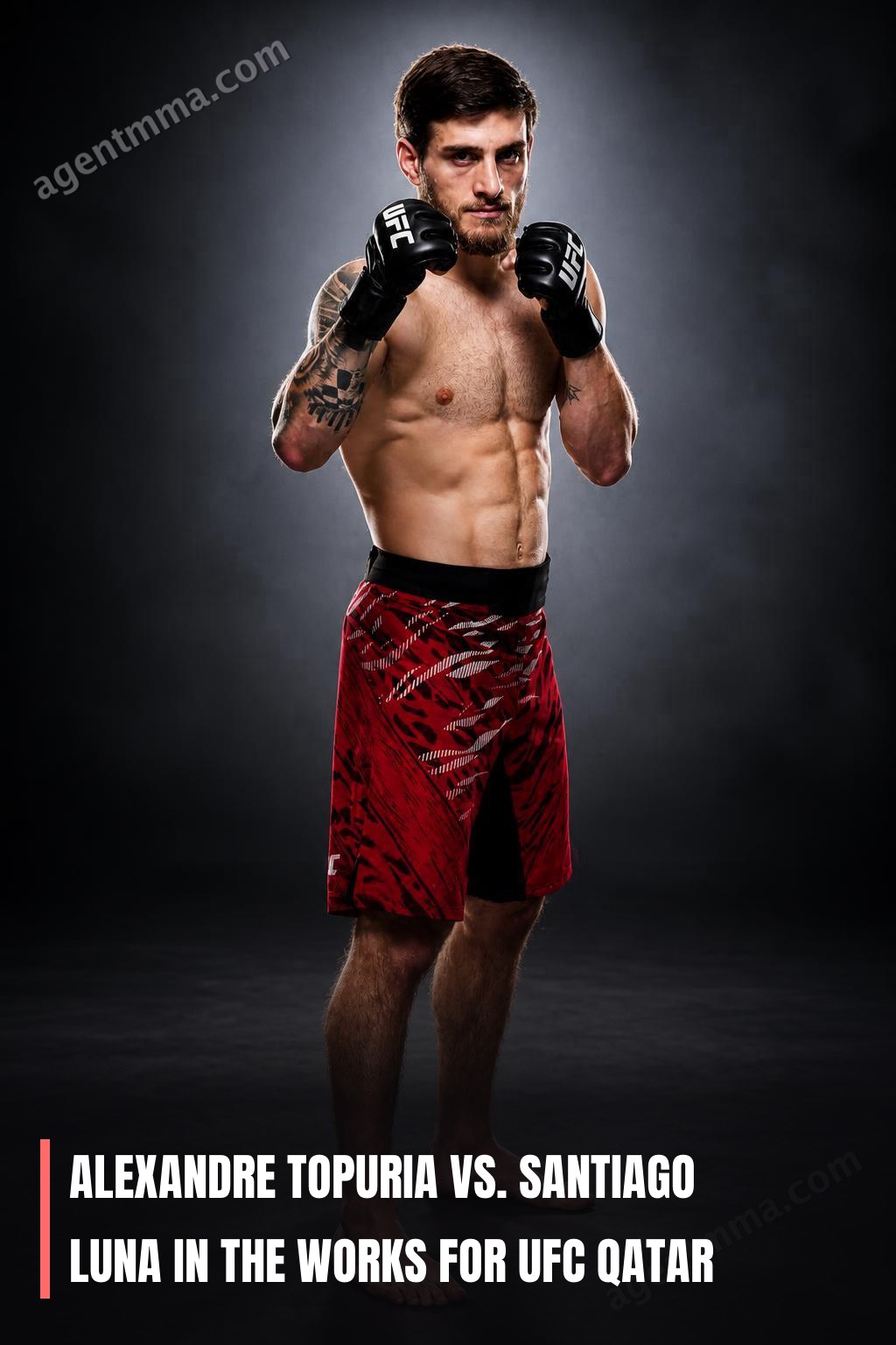 Alexandre Topuria vs. Santiago Luna in the Works for UFC Qatar