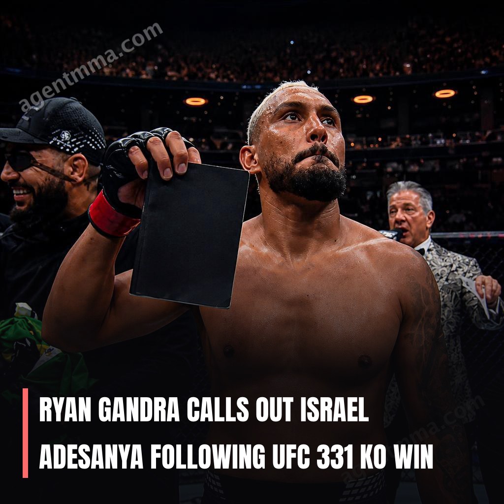 Райан Гандра Израиль Адесанияны Сызға Шақырды UFC 331 KO Жеңісінің Кейін