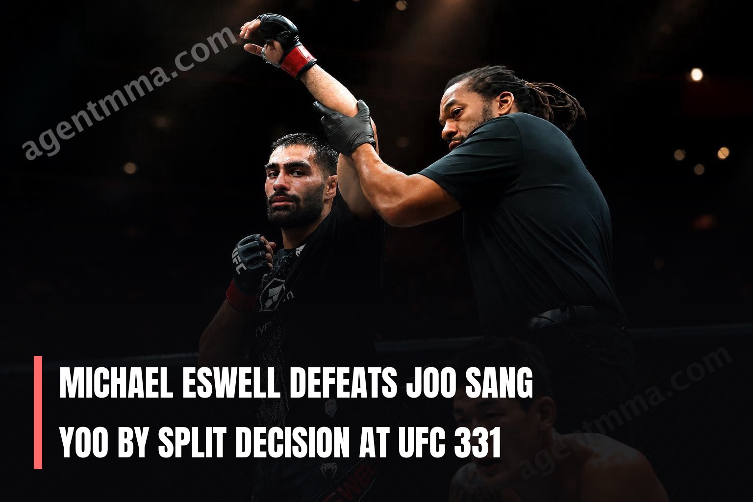Michael Eswell Défait Joo Sang Yoo par Décision Partagée à l'UFC 331