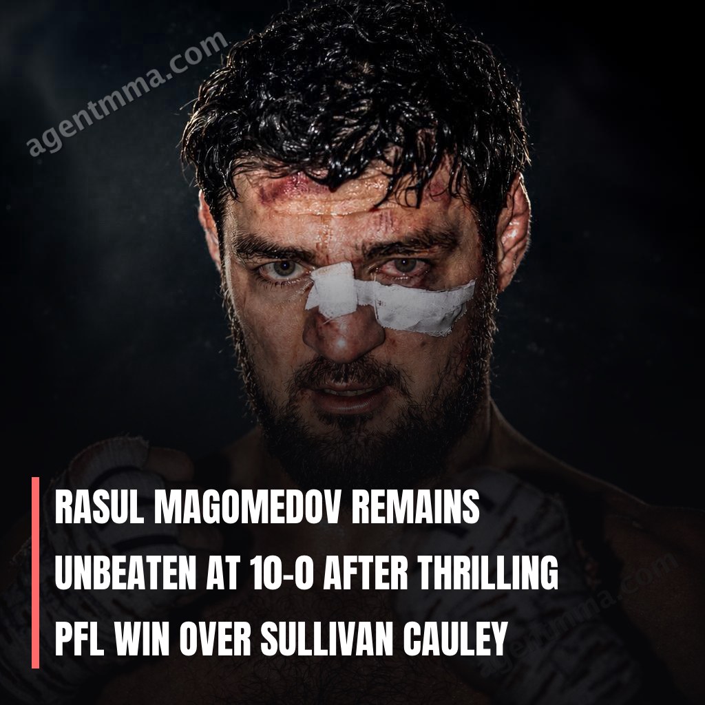 Rasul Magomedov Permanece Invicto em 10-0 Após Emocionante Vitória no PFL Contra Sullivan Cauley