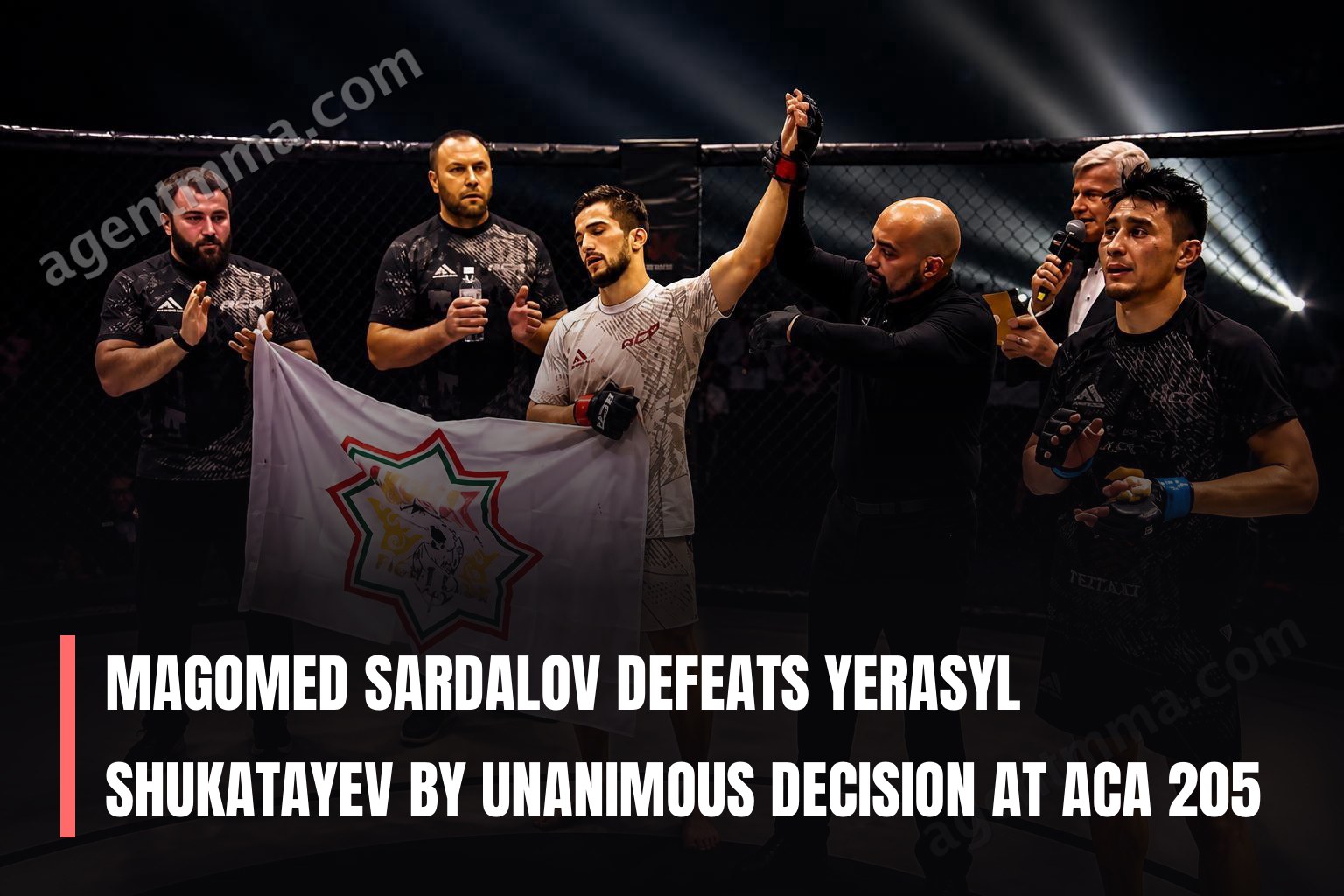 Magomed Sardalov Earns Unanimous Decision Over Yerasyl Shukataev at ACA 205