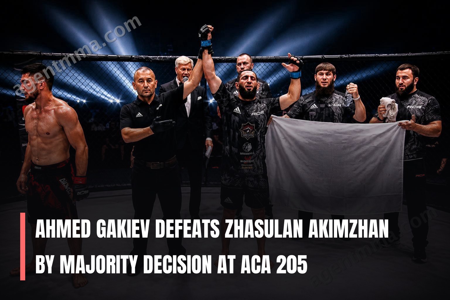 Ahmed Gakiev Defeats Zhasulan Akimzhan by Majority Decision at ACA 205