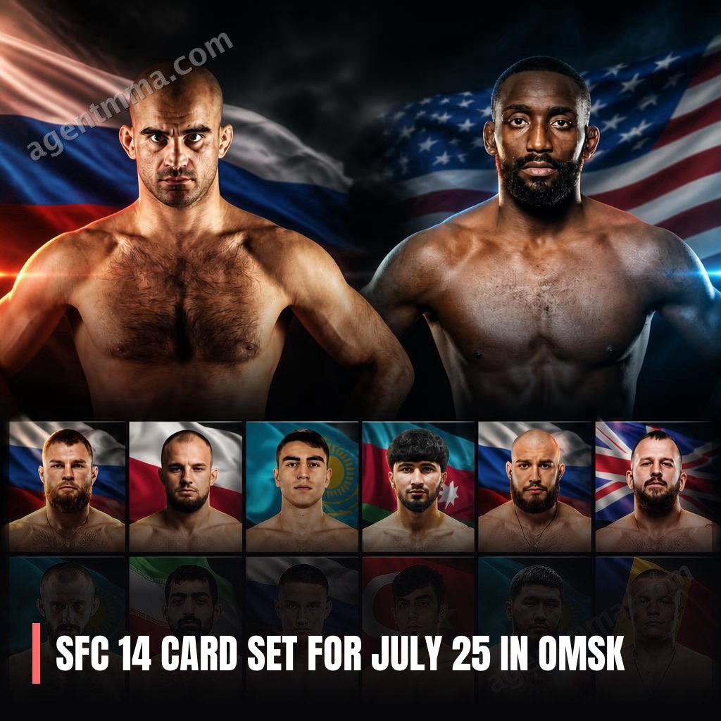 SFC 14 Card Set for Omsk on July 25