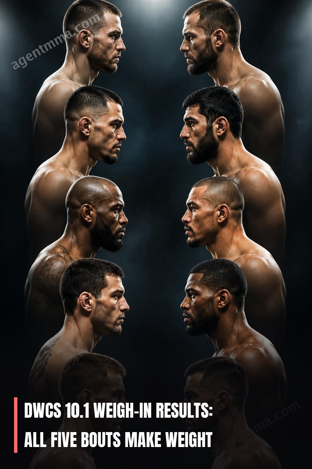 DWCS 10.1 Weigh-In Results: All Five Bouts Make Weight