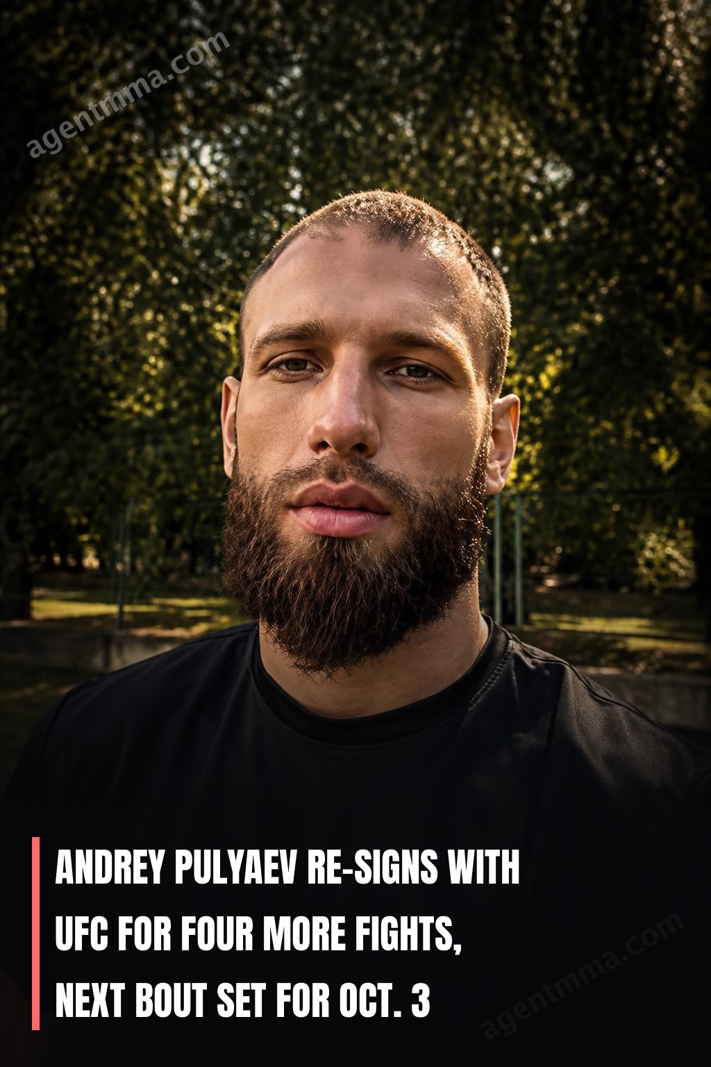 Andrey Pulyaev Re-Signs With UFC for Four More Fights, Next Bout Set for Oct. 3